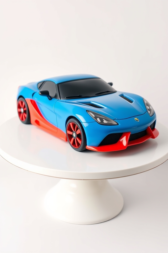 customizable racing car cake