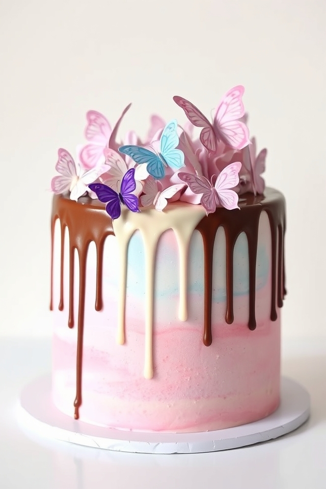 drip ganache enhances cake