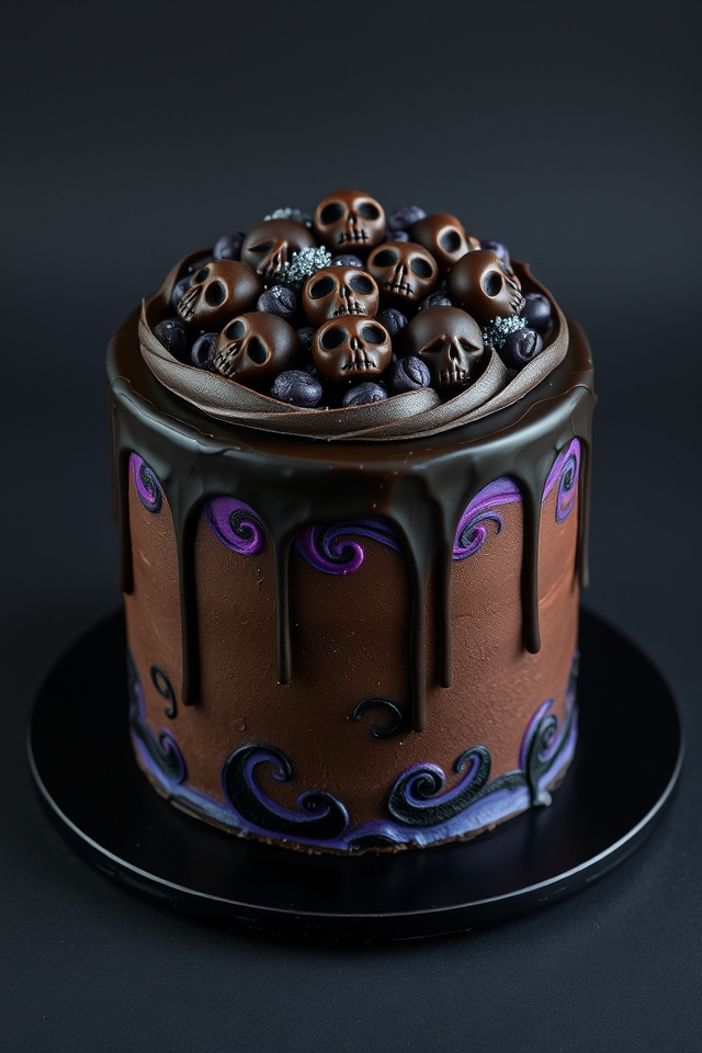 eerie chocolate swirl cake