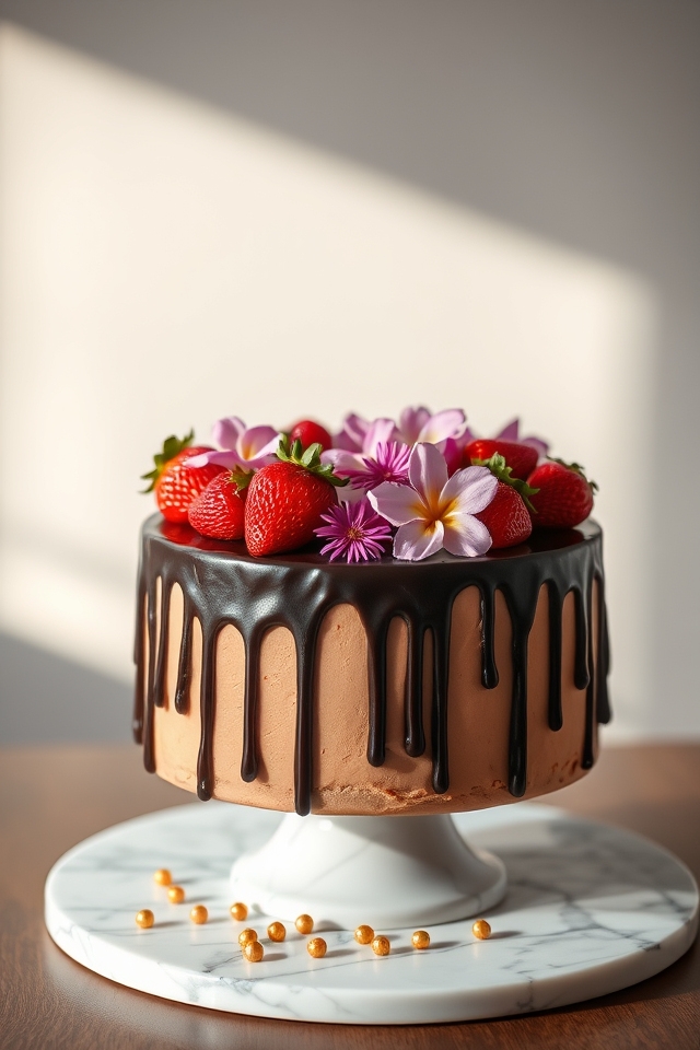 elegant drip cake designs