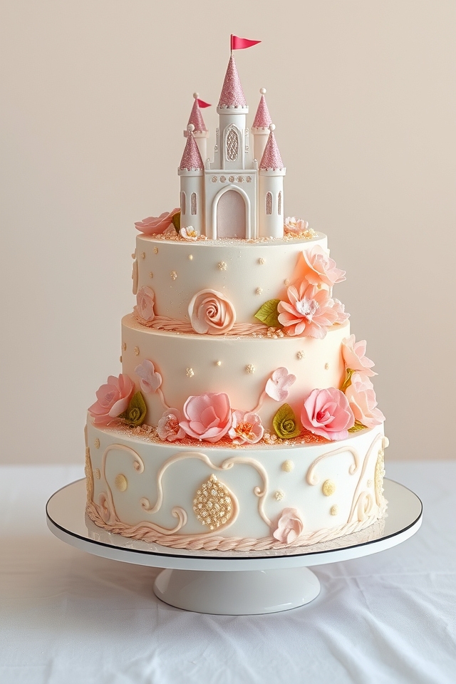 fairy tale themed cake
