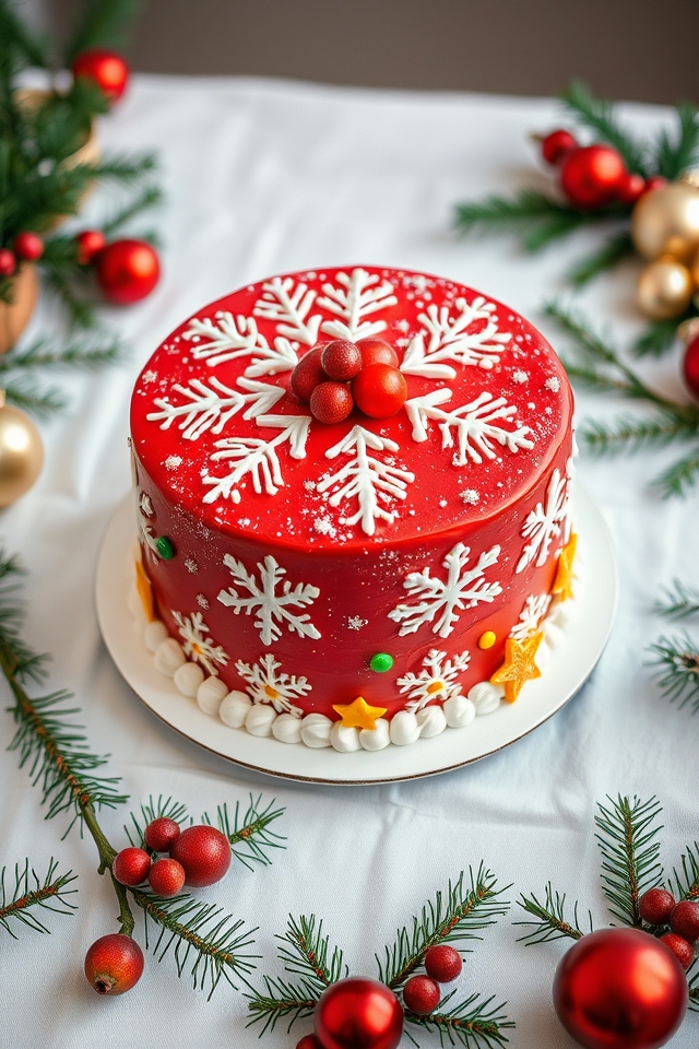 festive holiday cake delight