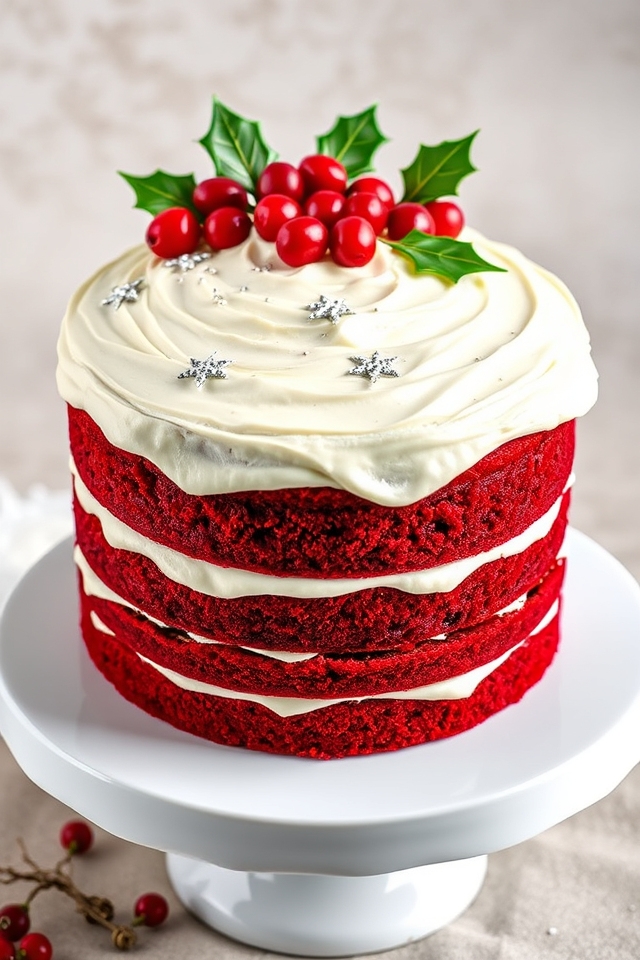 festive red velvet delight