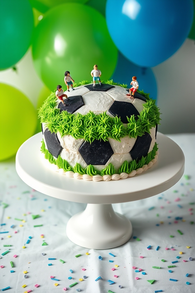 first birthday sports cake