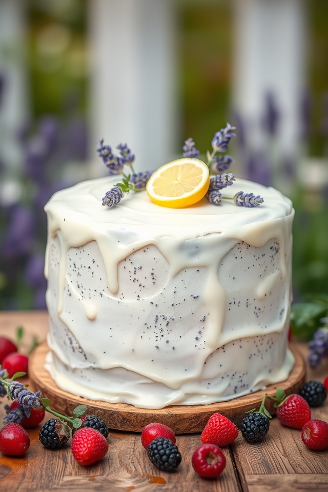 fragrant floral olive oil cake