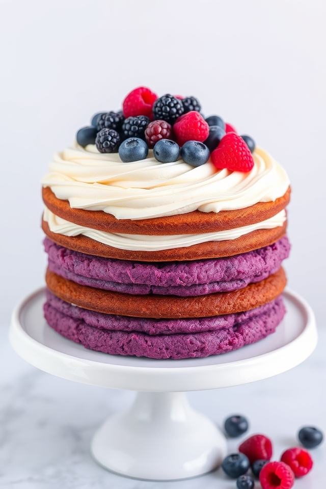 fruity layered cake delight