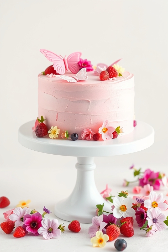 gluten free butterfly cake delight