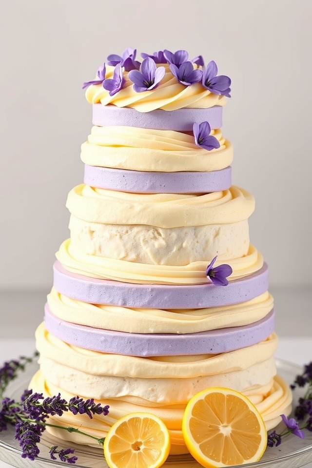 lemon lavender birthday cake delight