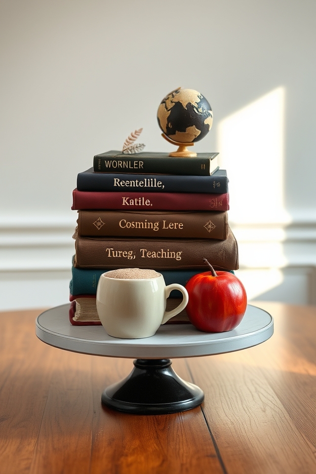 literary cake for librarians