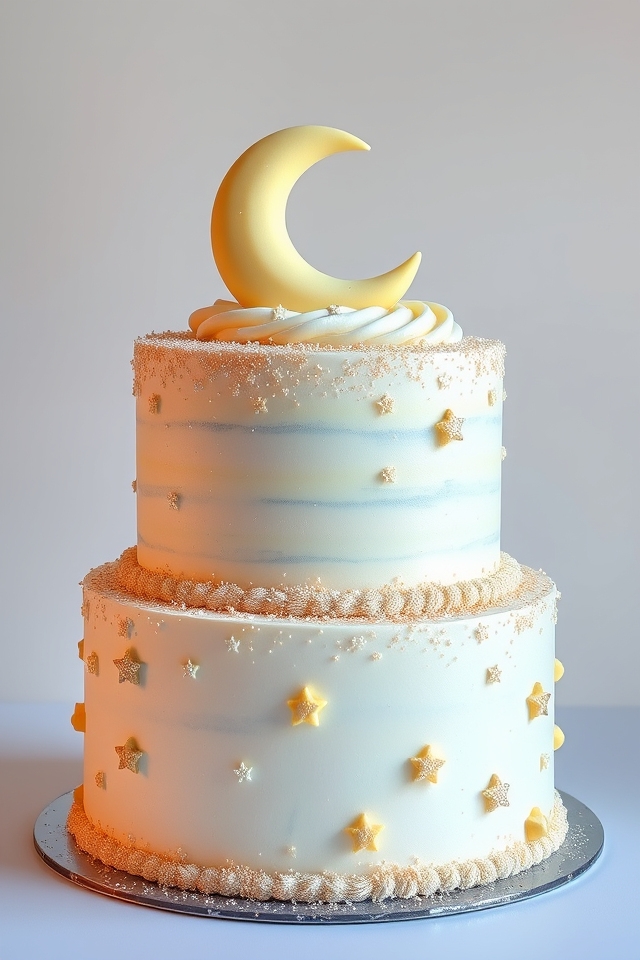 magical star themed cake