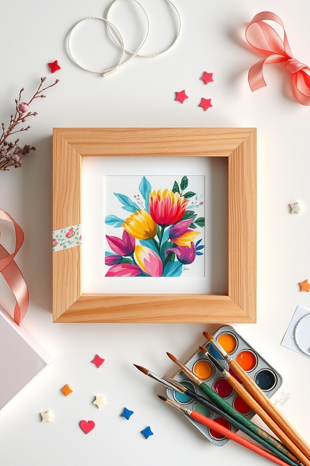 personalized diy artwork frame