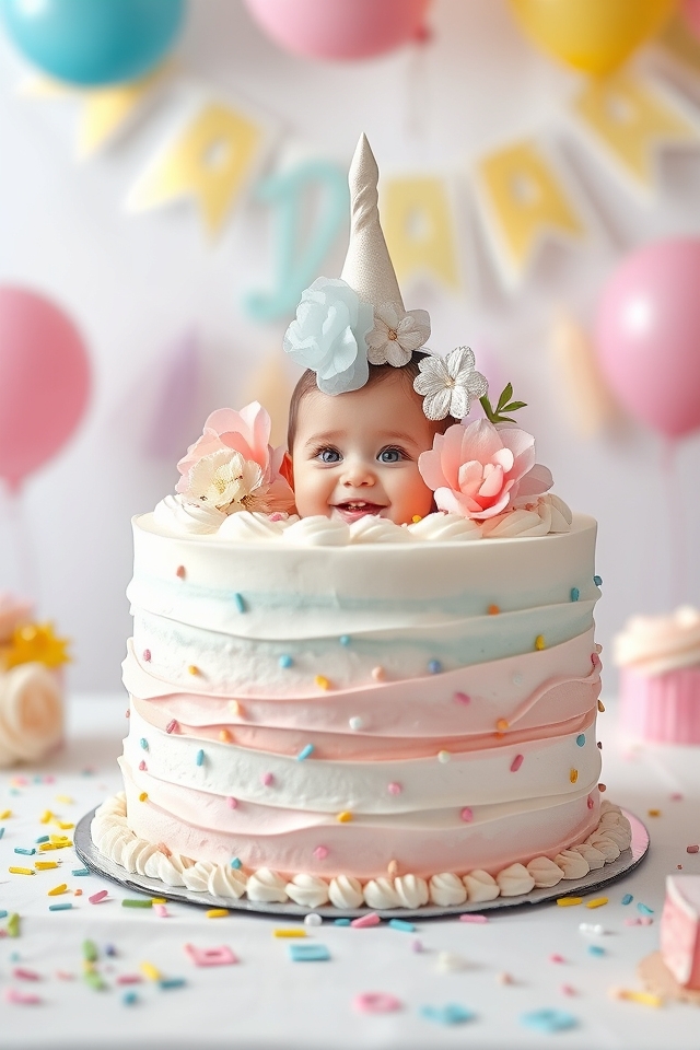 personalized edible photo cake