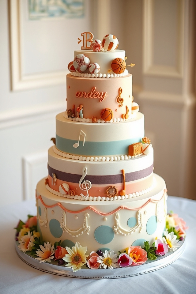 personalized hobby themed cakes