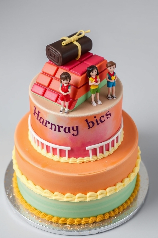 physical education teacher cake