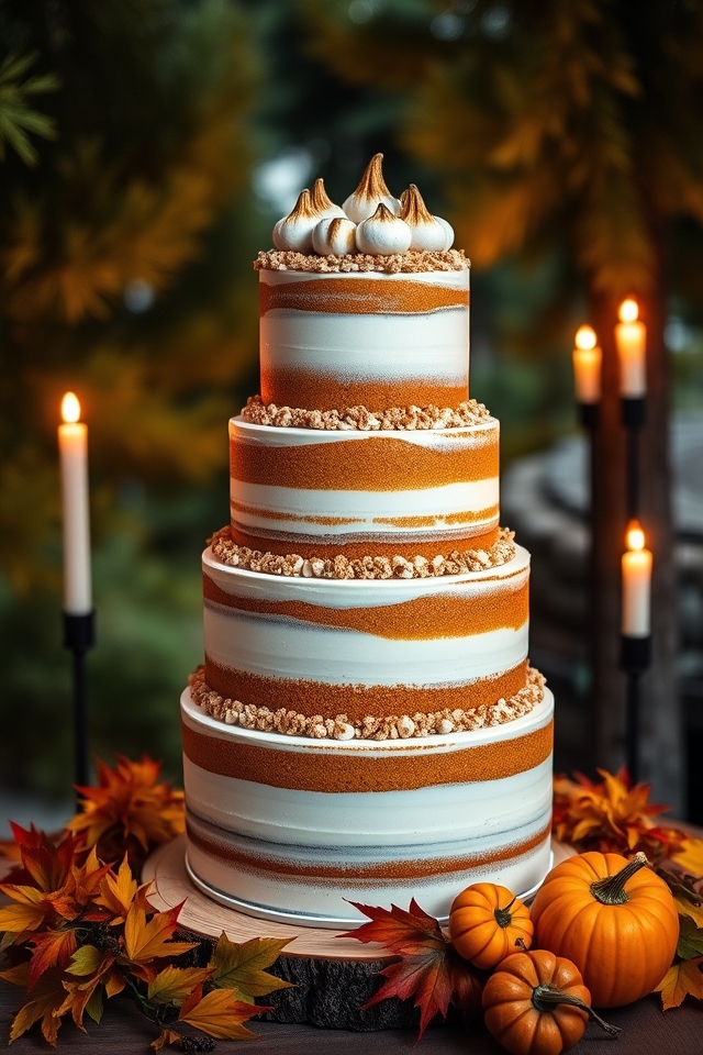 pumpkin spice s mores delight