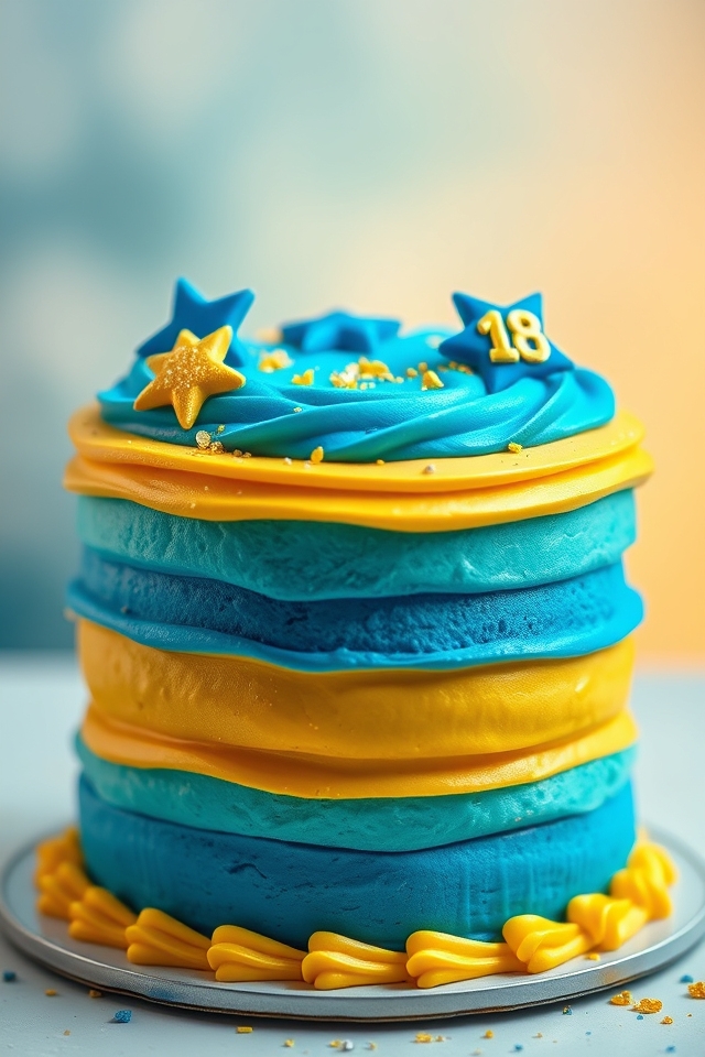 school spirit celebration cake