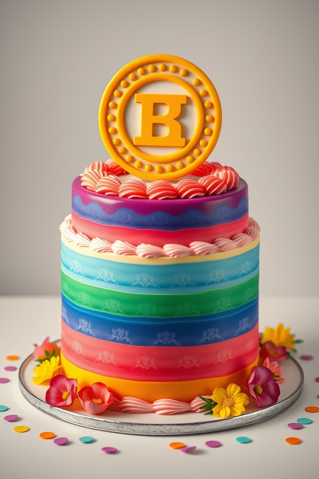 school spirit farewell cake
