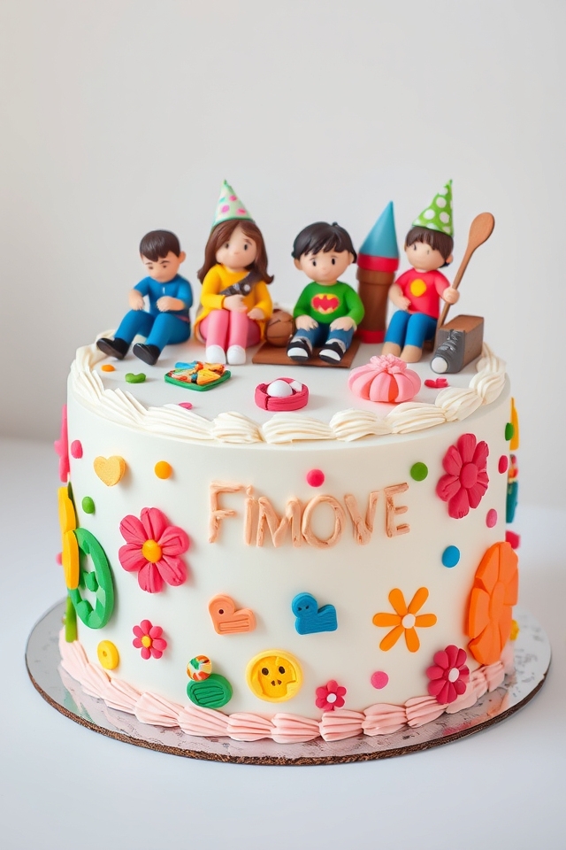 sibling themed edible masterpiece