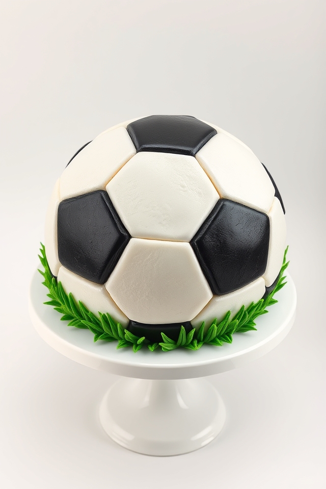soccer ball cake design