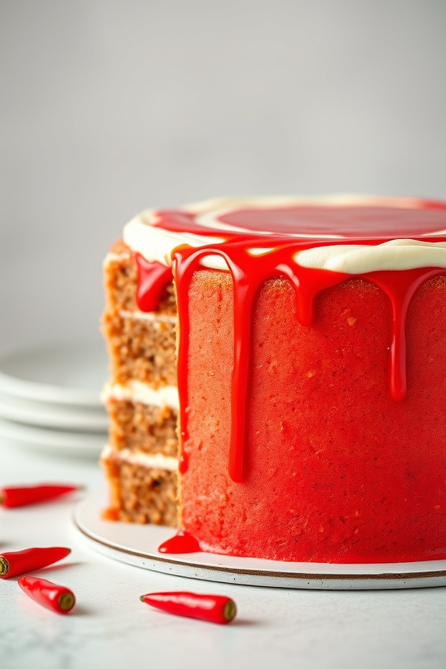 spicy cinnamon birthday cake