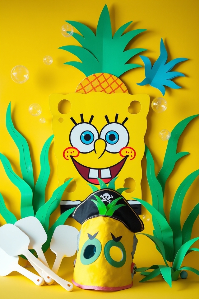 sponge bob photo booth