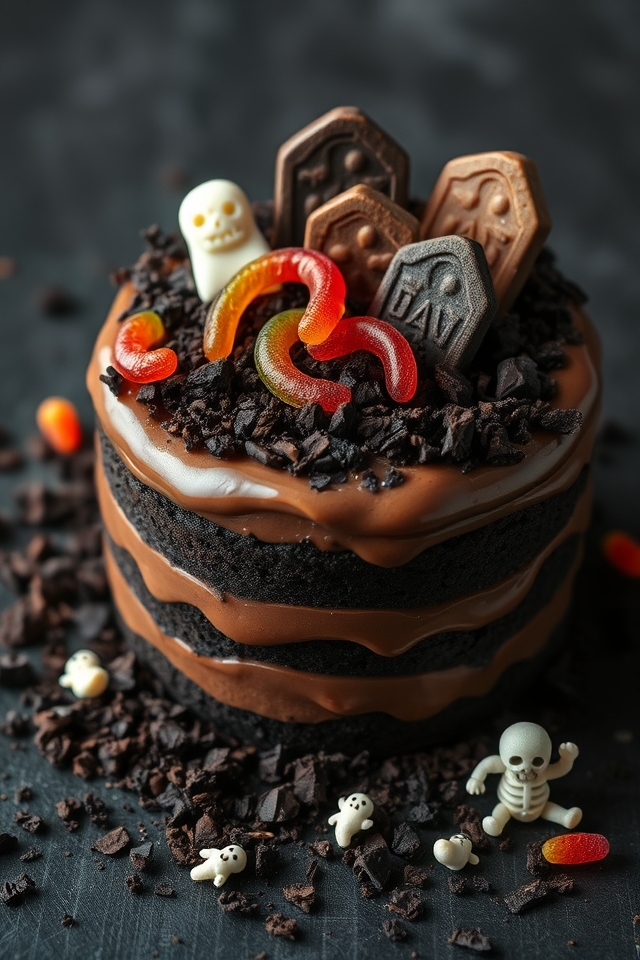spooky chocolate dessert delight