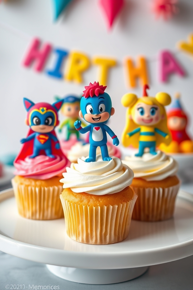 super zings cupcake decorations