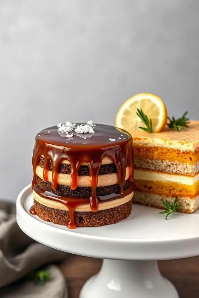sweet and savory cakes
