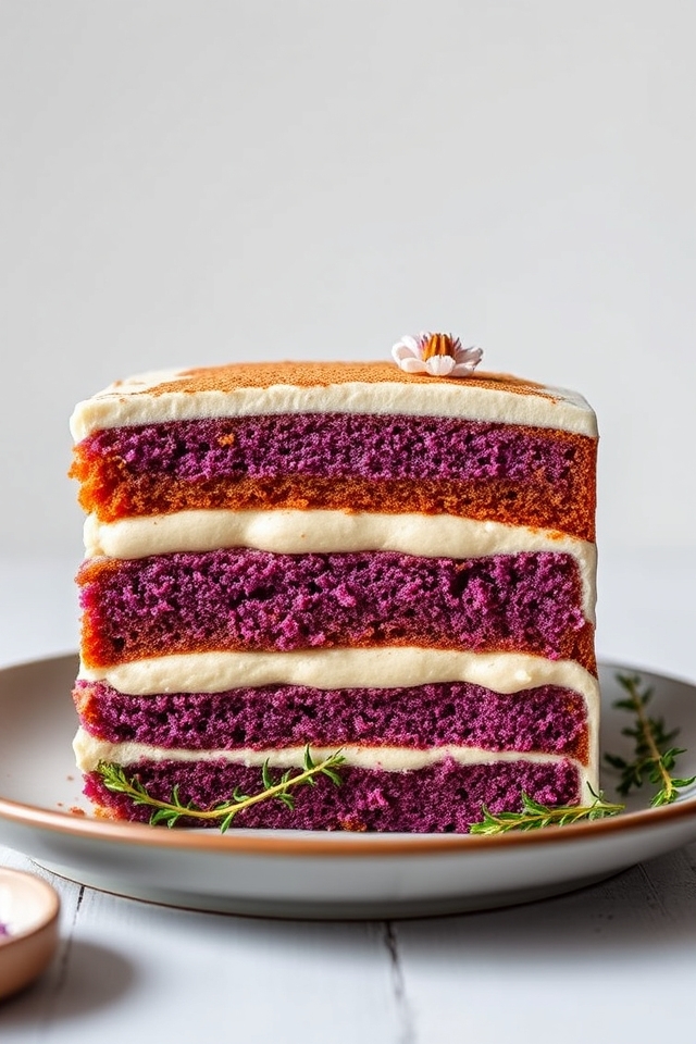 sweet potato spiced cake
