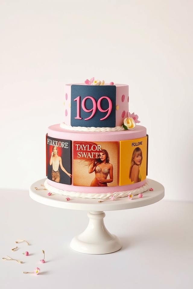 taylor swift album cake