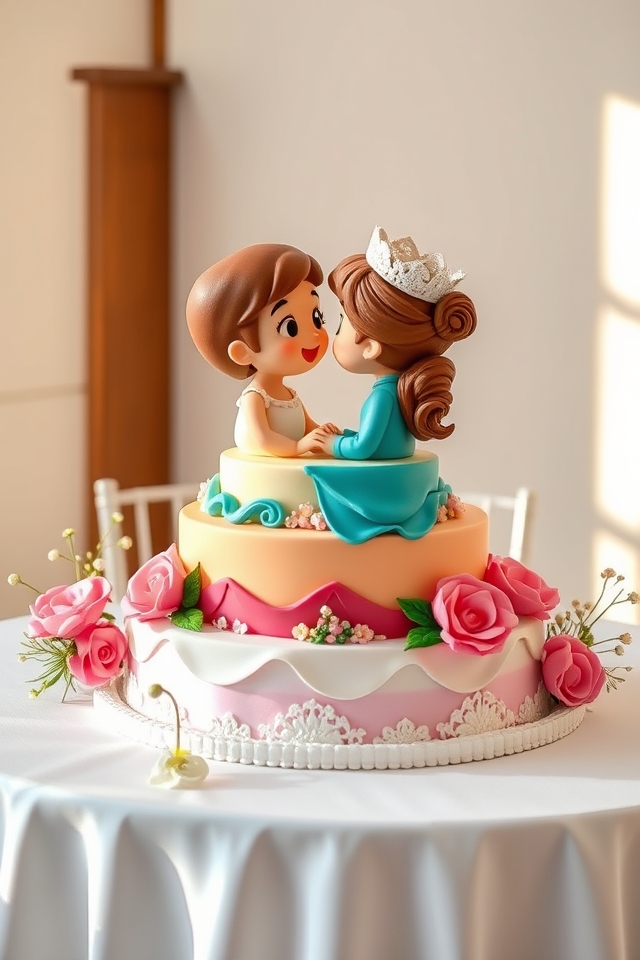 themed character cake design