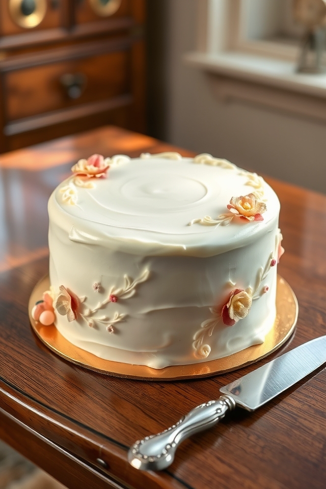 timeless fruitcake with marzipan