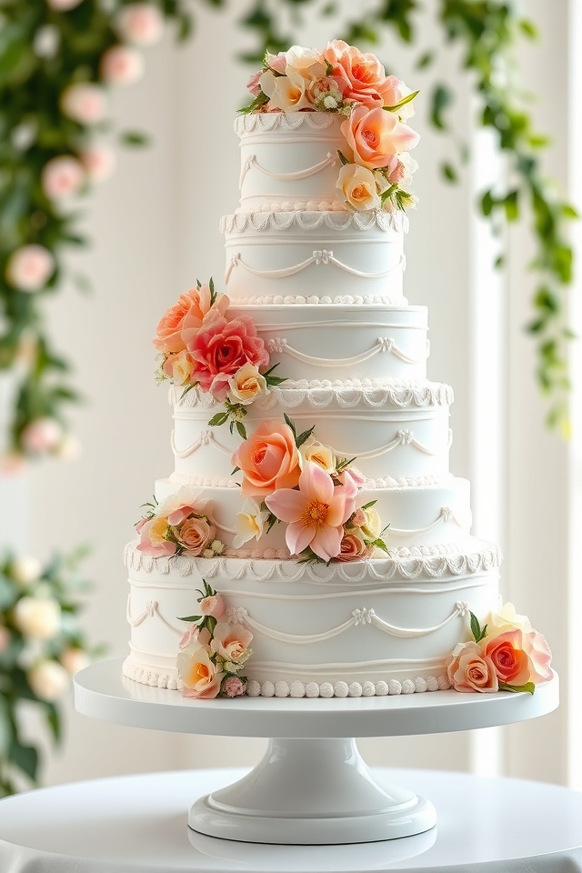 timeless multi layered wedding elegance