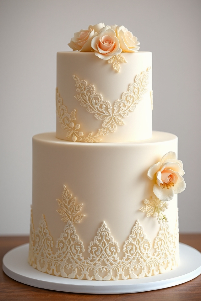 timeless vintage lace elegance