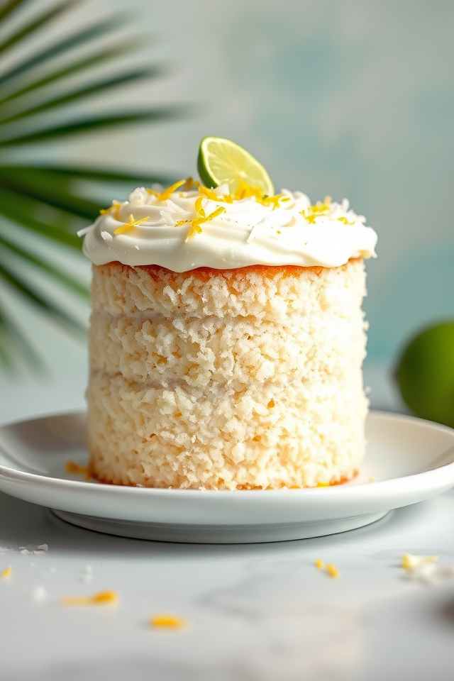 tropical coconut lime delight