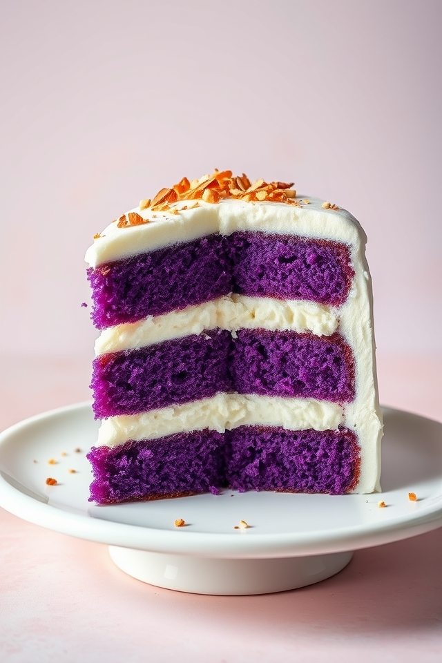 ube coconut cream delight