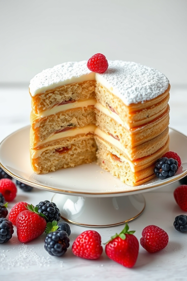 vanilla almond custard delight