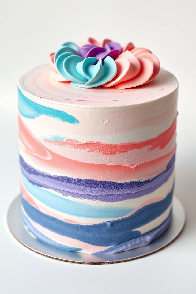 vibrant edible artistic expression