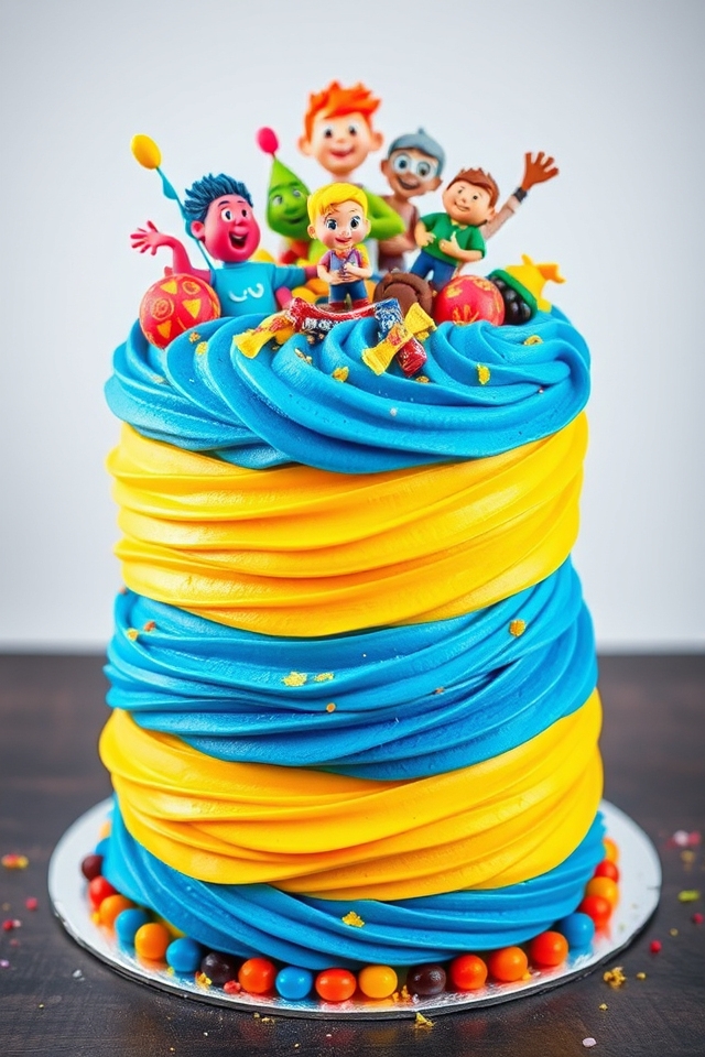vibrant fun colorful explosion