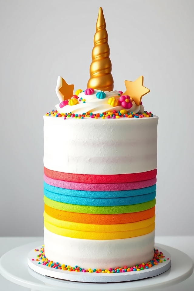 vibrant layers whimsical decorations