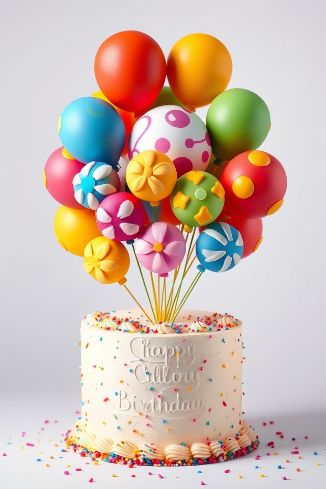 whimsical farewell celebration cake
