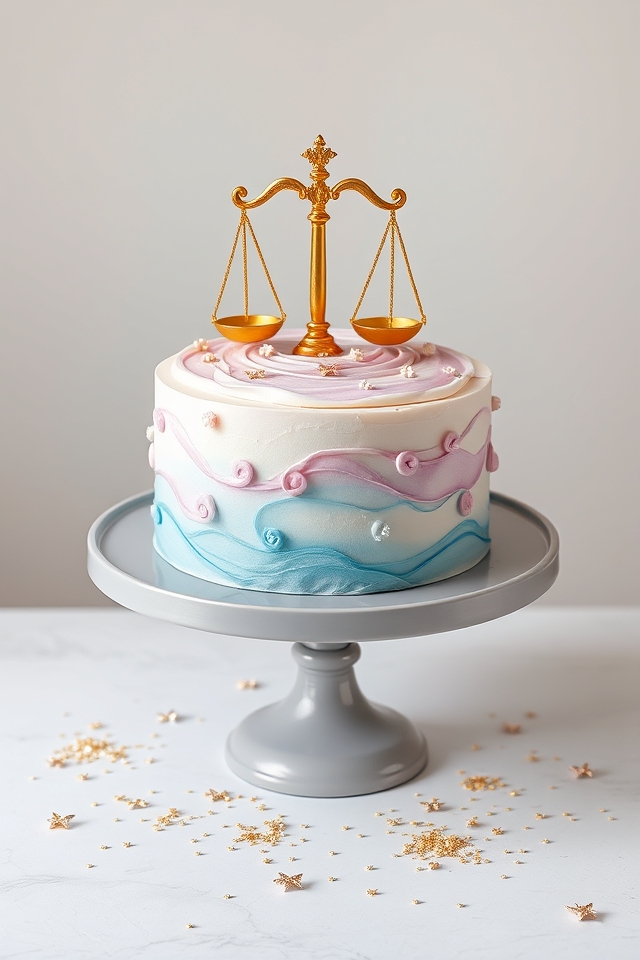 zodiac inspired cake design