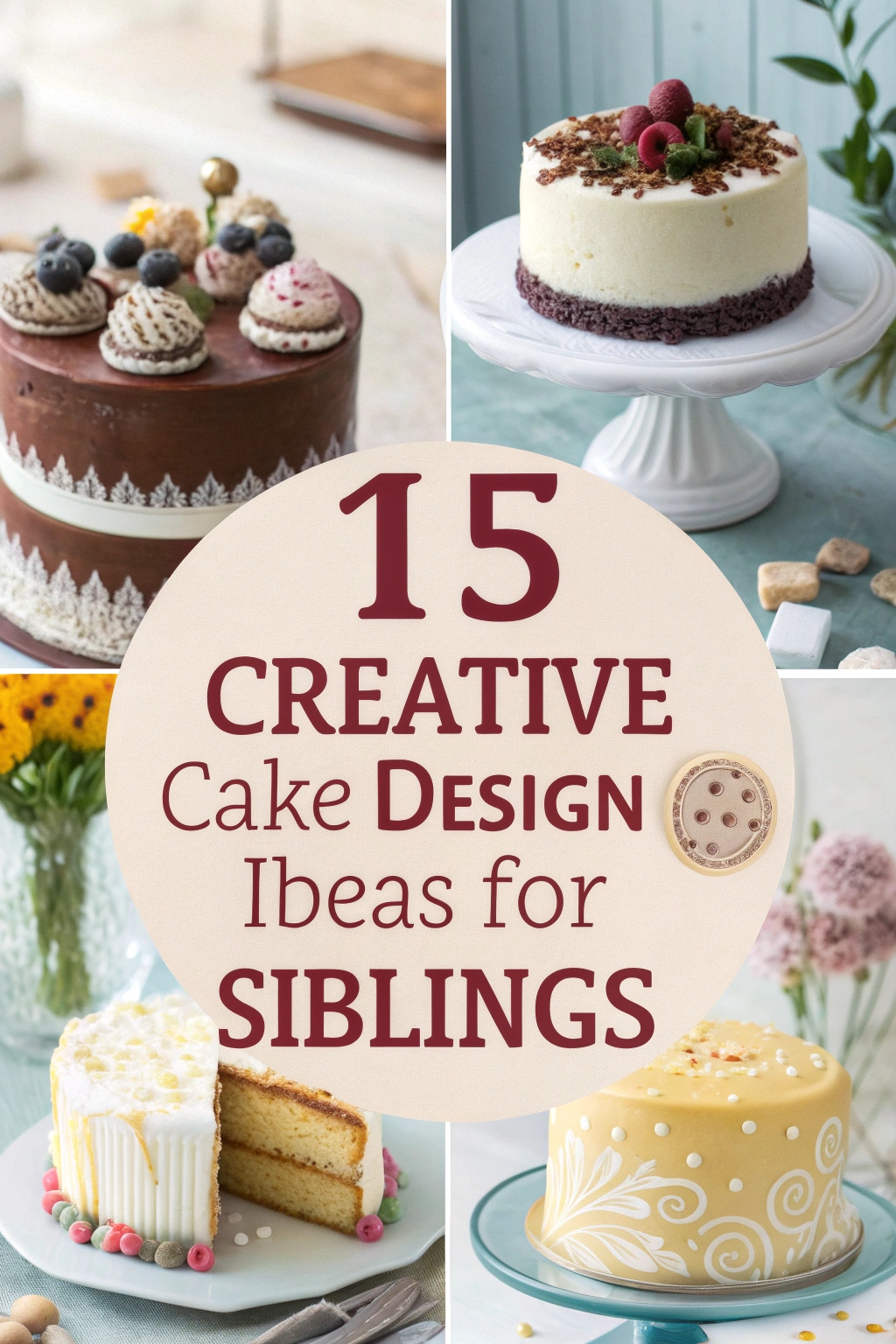 15 Creative Cake Design Ideas for Siblings